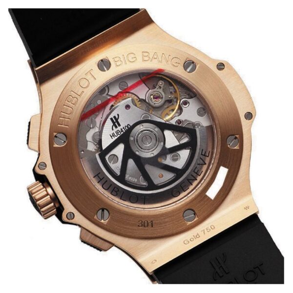 Hublot Big Bang, Gold Chronograph, 18k Rose Gold, 44 mm, Ref# 301.RX.1180.RX - Image 4