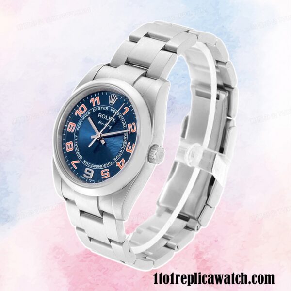 1:1 replica Rolex Air-king Rolex Calibre 2813 Men’s 114200BLAO Automatic - Image 3