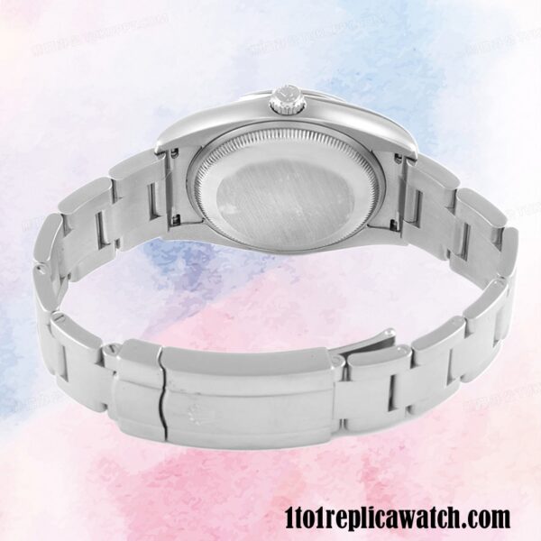 1:1 replica Rolex Air-king Men’s Rolex Calibre 2813 114210SSO Silver Dial 15mm - Image 4