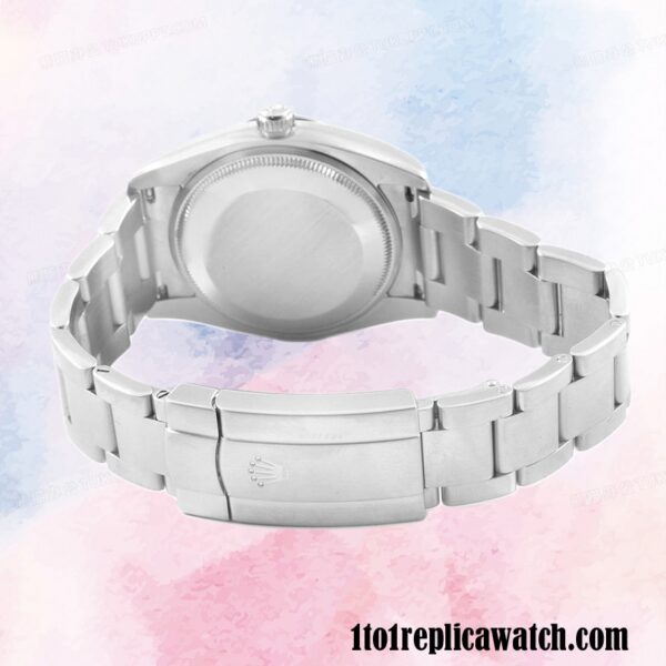 1:1 replica Rolex Air-king Men’s 114234BLAO Rolex Calibre 2813  Silver-tone - Image 4