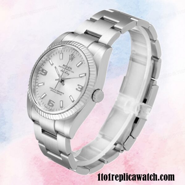1:1 replica Rolex Air-king 114234SSO Men’s Rolex Calibre 2813 Automatic - Image 3