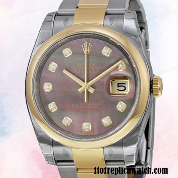 1:1 replica Rolex Datejust Rolex Calibre 2836/2813 Men’s 116203BKMDO Two-tone