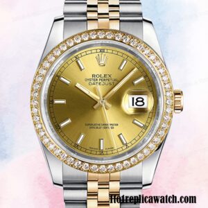 1:1 replica Rolex Datejust Men’s Rolex Calibre 2836/2813 116243CSJ Hands and Markers
