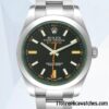 1:1 Replica Rolex Milgauss Men’s Rolex Calibre 2813 m116400gv-0001 12mm Hands and Markers