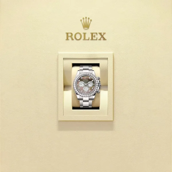 Rolex Cosmograph Daytona Oyster, 40 mm, white gold and diamondsReference 126579RBR - Image 2