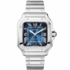 Santos de Cartier Large Automatic Steel Bracelet/Strap Watch