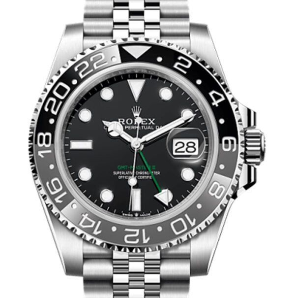 Unworn Rolex GMT-Master II Bruce Wayne, Jubilee, Ref# 126710grnr-0003 - Image 2