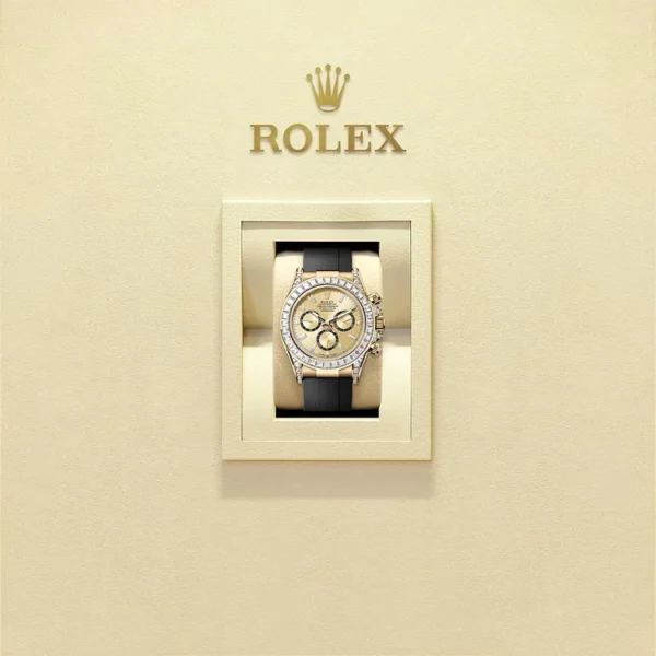 Rolex Cosmograph Daytona Oyster, 40 mm, yellow gold and diamondsReference 126538TBR - Image 3