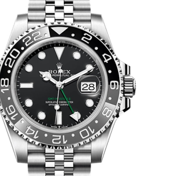 Unworn Rolex GMT-Master II Bruce Wayne, Jubilee, Ref# 126710grnr-0003 - Image 3