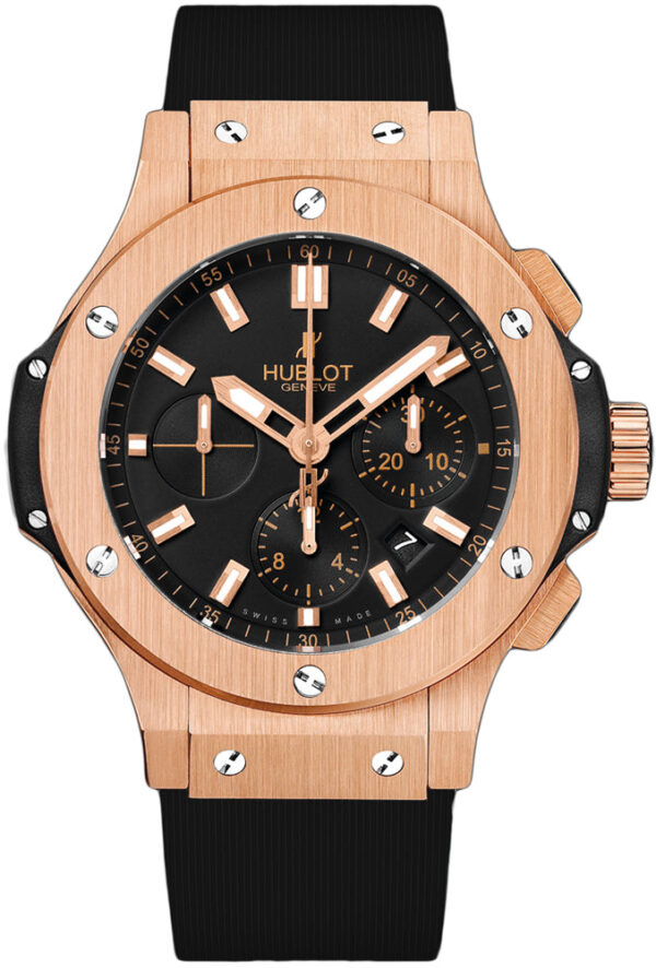Hublot Big Bang, Gold Chronograph, 18k Rose Gold, 44 mm, Ref# 301.RX.1180.RX - Image 2