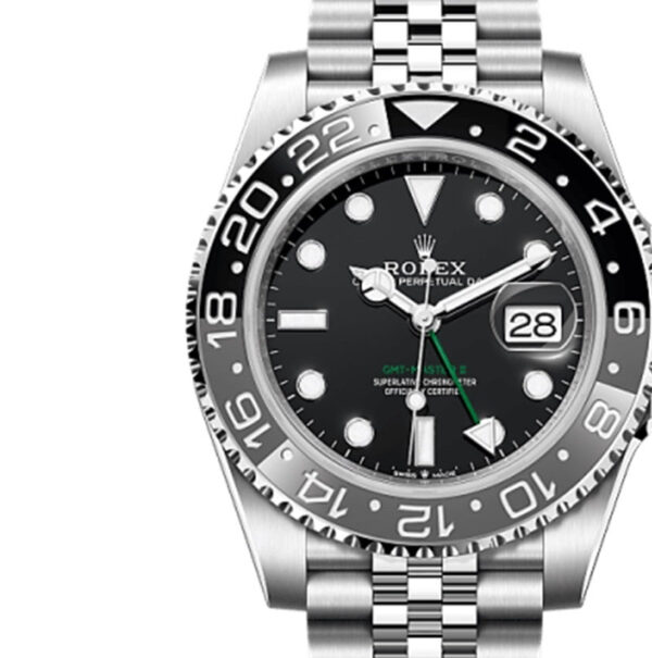 Unworn Rolex GMT-Master II Bruce Wayne, Jubilee, Ref# 126710grnr-0003 - Image 4