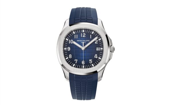Patek Philippe Aquanaut Date, Sweep Seconds Watch, 18k White Gold 42,2 mm, Ref# 5168G-001 - Image 2