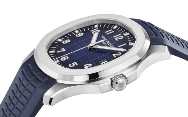 Patek Philippe Aquanaut Date, Sweep Seconds Watch, 18k White Gold 42,2 mm, Ref# 5168G-001 - Image 5