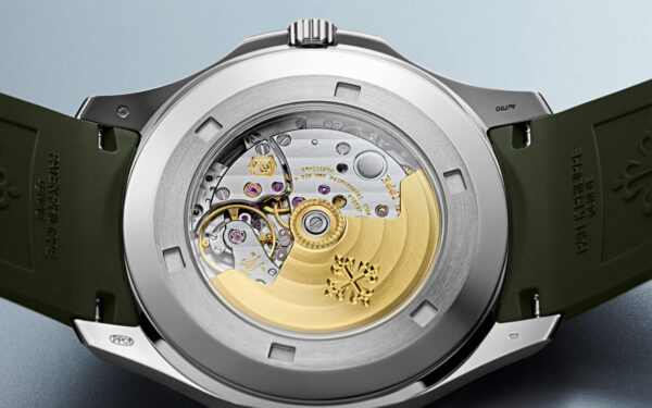 Patek Philippe Aquanaut Jumbo Date, Sweep Seconds, 18k White Gold, 42,2 mm, Ref# 5168G-010 - Image 12
