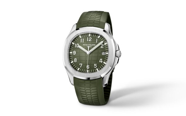 Patek Philippe Aquanaut Jumbo Date, Sweep Seconds, 18k White Gold, 42,2 mm, Ref# 5168G-010 - Image 10