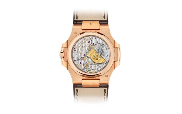 Patek Philippe Nautilus Date, Moon Phases Watch, 18k Rose Gold, 40mm, Ref# 5712R-001 - Image 5