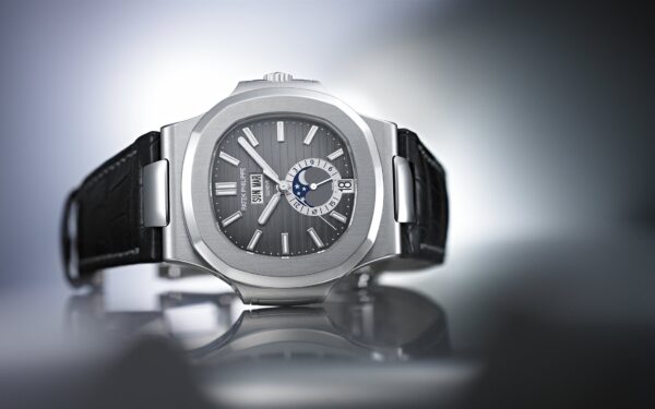 Patek Philippe Nautilus Annual Calendar, Moon Phases Watch, Stainless Steel, 40,5 mm, Ref# 5726A-001 - Image 6