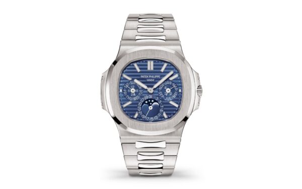 Patek Philippe Nautilus Perpetual Calendar Watch, 18k White Gold, 40mm, Ref# 5740/1G-001 - Image 2