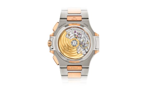 Patek Philippe Nautilus Flyback Chronograph, Date Watch, 18k Rose Gold and Stainless Steel, 40,5 mm, Ref# 5980/1AR-001 - Image 6
