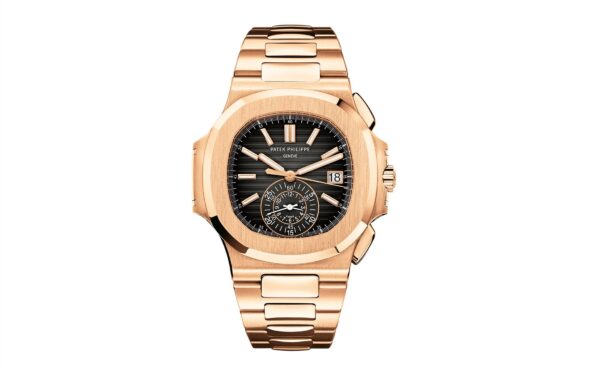 Patek Philippe Nautilus Flyback Chronograph, Date Watch, 18k Rose Gold, 40,5 mm, Ref# 5980/1R-001 - Image 2