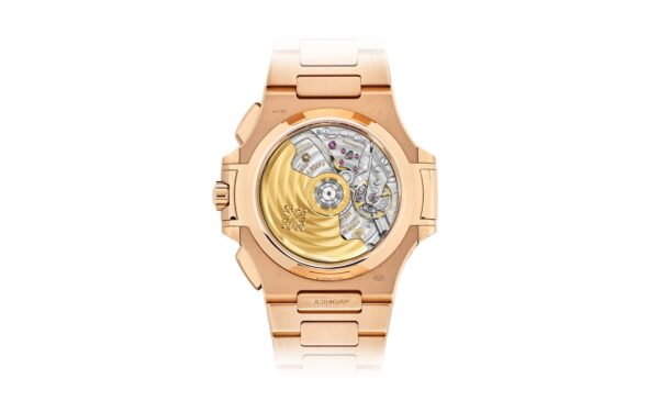 Patek Philippe Nautilus Flyback Chronograph, Date Watch, 18k Rose Gold, 40,5 mm, Ref# 5980/1R-001 - Image 6