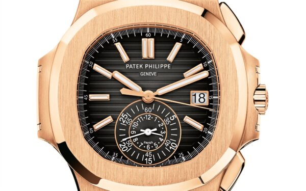 Patek Philippe Nautilus Flyback Chronograph, Date Watch, 18k Rose Gold, 40,5 mm, Ref# 5980/1R-001 - Image 3