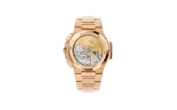 Patek Philippe Nautilus Travel Time Chronograph Watch, 18k Rose Gold, 40,5 mm, Ref# 5990/1R-001 - Image 12