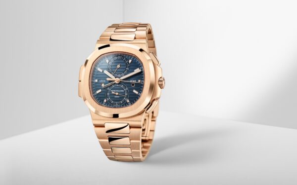 Patek Philippe Nautilus Travel Time Chronograph Watch, 18k Rose Gold, 40,5 mm, Ref# 5990/1R-001 - Image 10