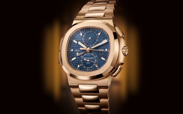 Patek Philippe Nautilus Travel Time Chronograph Watch, 18k Rose Gold, 40,5 mm, Ref# 5990/1R-001 - Image 11