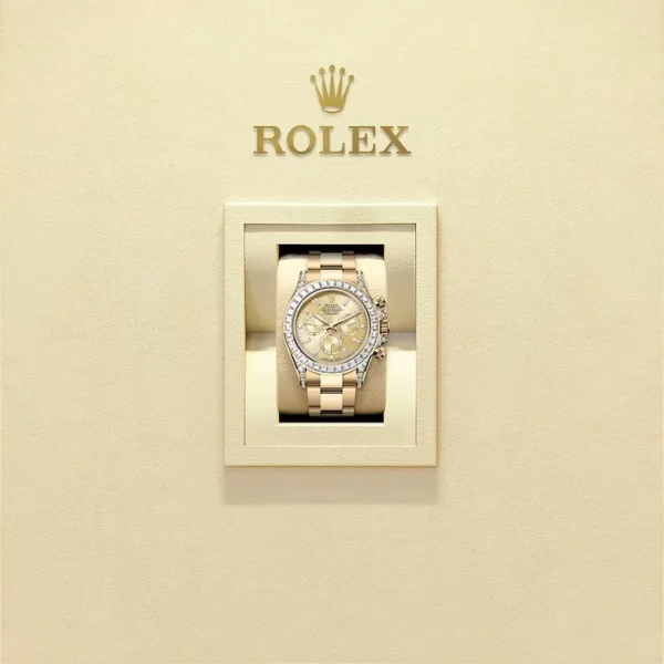 Rolex Cosmograph Daytona Oyster, 40 mm, yellow gold and diamondsReference 126598TBR - Image 2