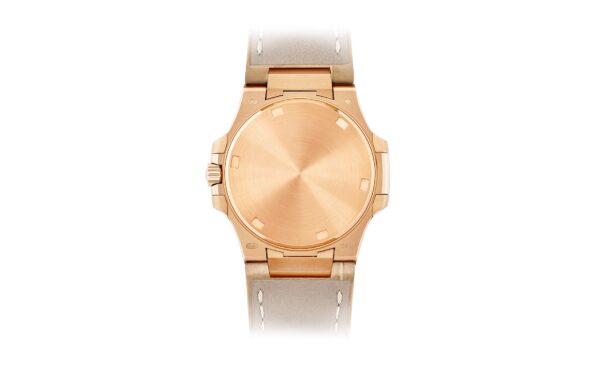 Patek Philippe Nautilus Quartz Diamond Ladies Watch, 18k Rose Gold, 32mm, Ref# 7010R-011 - Image 5