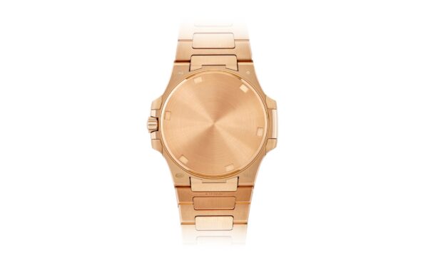 Patek Philippe Nautilus Quartz Diamond Ladies Watch, 18k Rose Gold, 32mm, Ref# 7010/1R-011 - Image 6