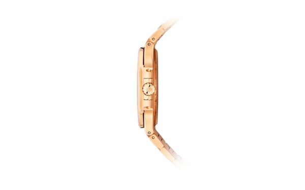 Patek Philippe Nautilus Quartz Diamond Ladies Watch, 18k Rose Gold, 32mm, Ref# 7010/1R-011 - Image 4