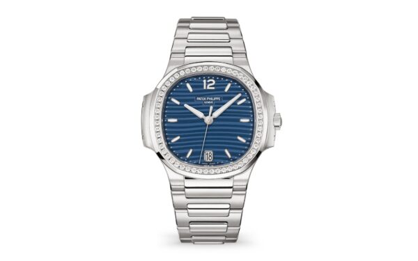 Patek Philippe Nautilus Ladies Automatic Watch, Stainless Steel and Diamonds, 35,2mm, Ref# 7118/1200A-001 - Image 2