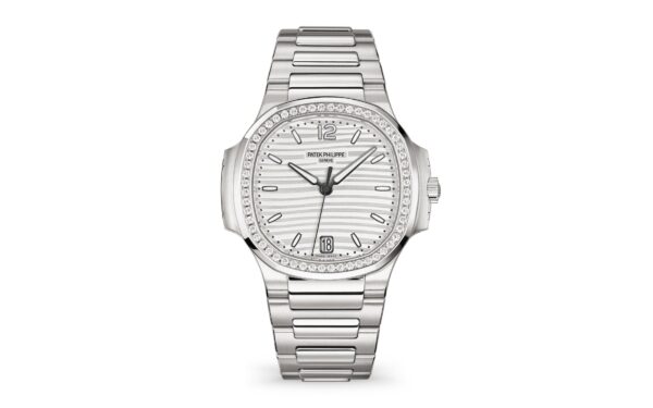 Patek Philippe Nautilus Ladies Automatic Watch, Stainless Steel and Diamonds, 35,2mm, Ref# 7118/1200A-010 - Image 2