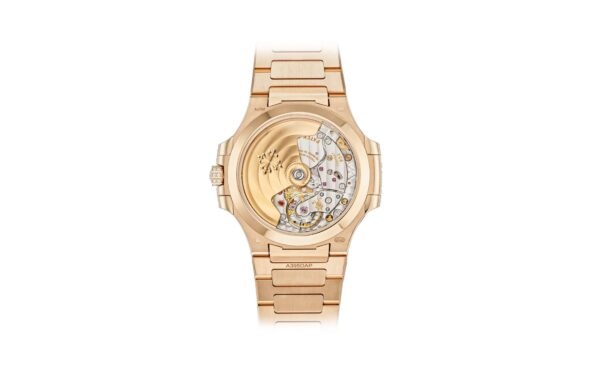 Patek Philippe Nautilus Haute Joaillerie Ladies Automatic Watch, 18K Rose Gold and Diamonds, 35,2mm, Ref# 7118/1450R-001 - Image 11
