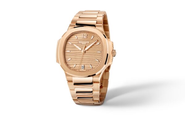 Patek Philippe Nautilus Ladies Automatic Watch, 18k Rose Gold, 35,2mm, Ref# 7118/1R-010 - Image 7