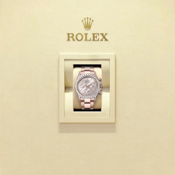 Rolex Cosmograph Daytona Oyster, 40 mm, Everose gold and diamondsReference 126595TBR - Image 2