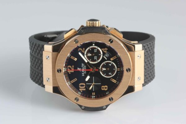 Hublot Big Bang, Original Gold Chronograph, 18k Rose Gold, 44 mm, Ref# 301.PX.130.RX - Image 4