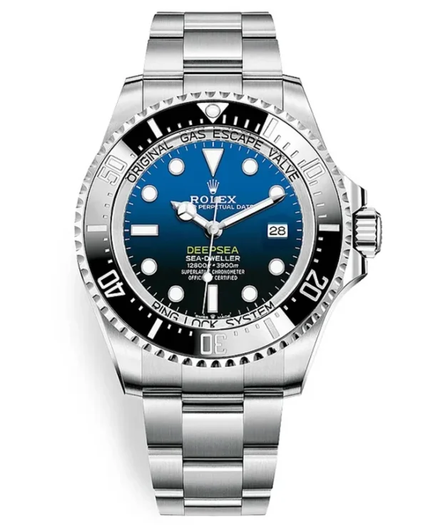 Rolex 136660 Sea-Dweller Deepsea D-Blue Dial 44mm Stainless Steel Men’s Watch - Image 4