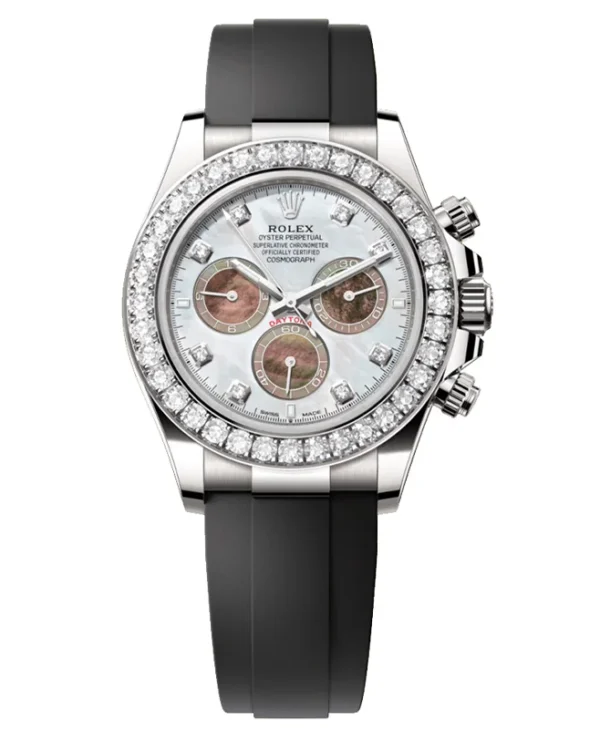 Rolex Cosmograph Daytona Oyster, 40 mm, white gold and diamondsReference 126589RBR - Image 3
