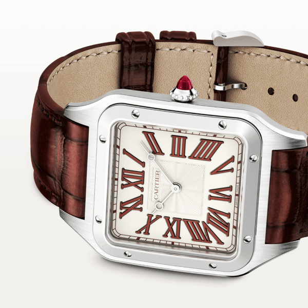 Santos-Dumont Extra Large Platinum Limited Edition Watch - Image 2