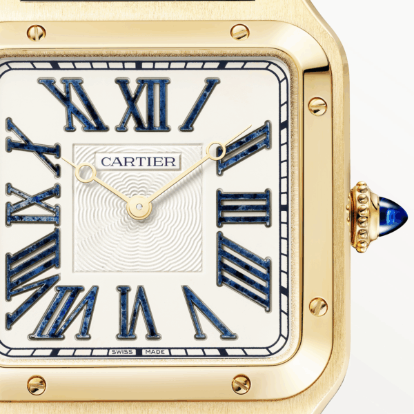 Santos-Dumont Extra Large 18ct Yellow Gold Limited Edition Watch - Image 2
