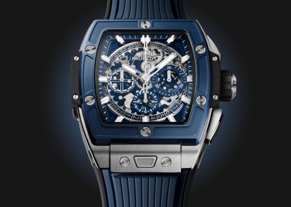 Hublot Spirit of Big Bang TITANIUM BLUE CERAMIC Ref# 642.NL.7170.RX - Image 2