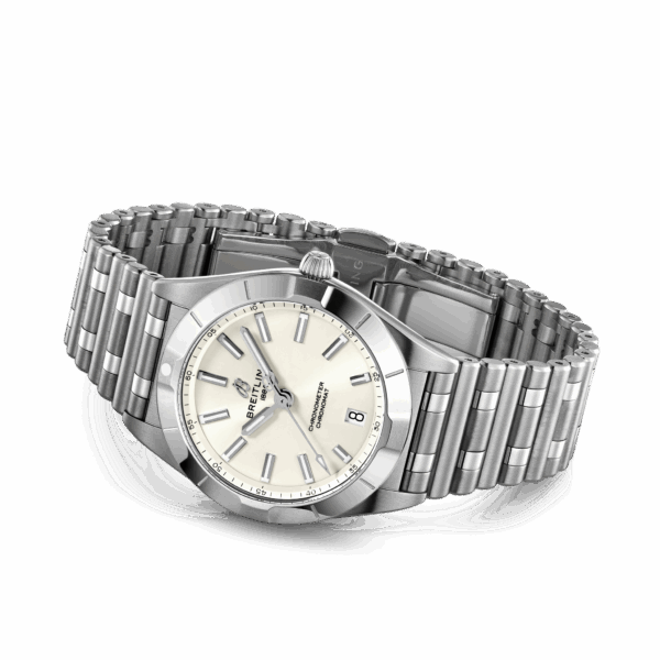 Breitling Chronomat Quartz 32 Ladies Watch, Ref# A77310101A2A1 - Image 3