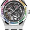 Audemars Piguet Royal Oak 41mm Frosted White Gold Double Balance Whee