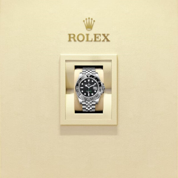 Unworn Rolex GMT-Master II Bruce Wayne, Jubilee, Ref# 126710grnr-0003 - Image 8