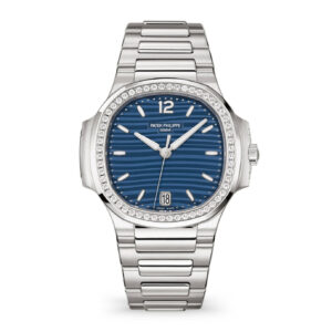 Patek Philippe Nautilus Ladies Automatic Watch, Stainless Steel and Diamonds, 35,2mm, Ref# 7118/1200A-001