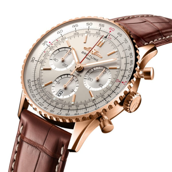 Breitling Navitimer B01 Chronograph 41 18k Red Gold Ref# RB0139211G1P1 - Image 2