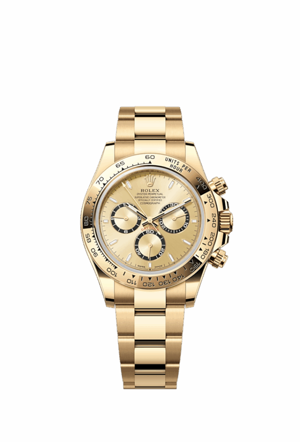 Rolex Cosmograph Daytona 40mm, 18k Yellow Gold, Ref# 126508-0005